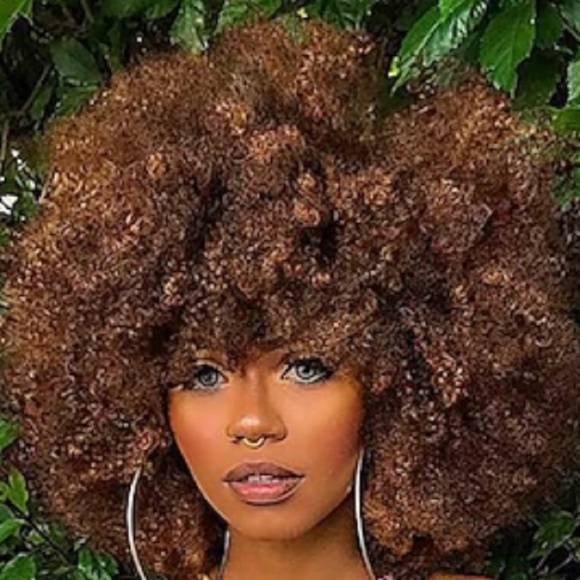 Kane Kalon Super Deluxe Afro Wig Sandy Brown - Picture 1 of 6